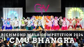 CMU Bhangra at Richmond Mela Competition 2024 [upl. by Treborsemaj978]