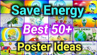 Save Energy Drawing  Save Energy Poster  energy conservation day poster drawing ideas 2023 [upl. by Hindu]