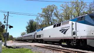 Amtrak 123 Adirondack 4K [upl. by Punak]