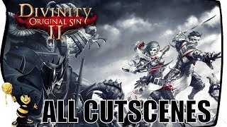 DIVINITY ORIGINAL SIN 2 Cinematic Cutscenes GAME MOVIE FULL [upl. by Akanke]