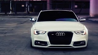 Audi S5 Bagged on 20 Vossen CVT Directional Wheels  Rims [upl. by Sage]