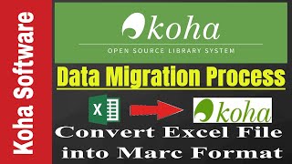 Data Migration in Koha Software using MarcEdit  How to Import Data from Excel into Koha  Marc21 [upl. by Madonia]