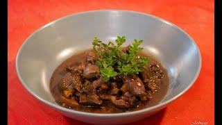 ROGNON DE BOEUF AU VIN ROUGE [upl. by Brina2]