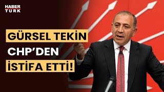 SON DAKİKA Gürsel Tekin CHPden istifa etti [upl. by Haraz]