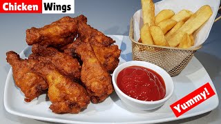 Super Tasty Chicken Nibbles  Spicy Wings Recipe  Iftar Snack Ramadan Special  Iftar Special Wings [upl. by Worthington969]