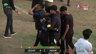 Cedar College DHA vs Nixor College  Semi Finals  19th Karachi United School Championship [upl. by Dlareme420]