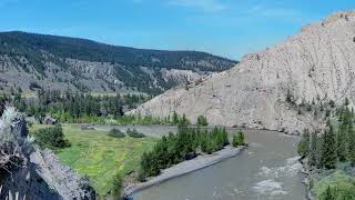 Farwell Canyon Chilcotin River Pothole Ranch washed away August 5th 2024 [upl. by Luemas]