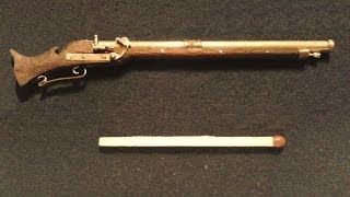 The world´s smallest working matchlock musket part 2 [upl. by Antoine560]