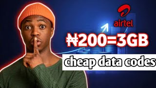 𝗗𝗮𝘁𝗮 𝗛𝗮𝗰𝗸 How I get Cheap Airtel data in 2024 [upl. by Beshore331]