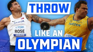 How To Throw Discus Like A Pro  Discus 101 [upl. by Plerre]