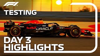 Day 3 Highlights  F1 PreSeason Testing 2024 [upl. by Dot]