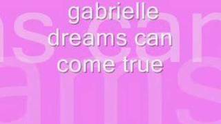 Gabrielledreams can come true [upl. by Erkan]