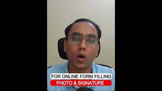 Resize photo and signature for online form filling  Techlit India shorts [upl. by Airretnahs]