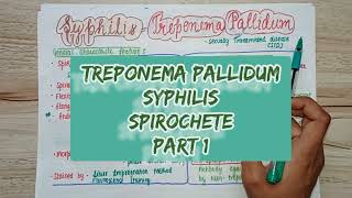 What is Syphilis Treponema Pallidum  Signs amp symptoms  Diagnosis amp Treatment  PART 1 [upl. by Enaile936]