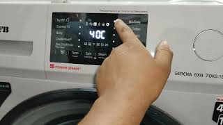 ifb washing machine  SERENA GXN 7KG  1200 rpm review in hindi demo in hindi ifbwashingmachine [upl. by Arutnev]