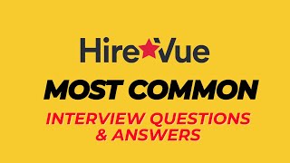 HireVue Interview Questions and Answers for 2024 [upl. by Esenej519]