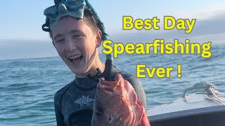 BEST DAY SPEARFISHING EVER [upl. by Odlanor]