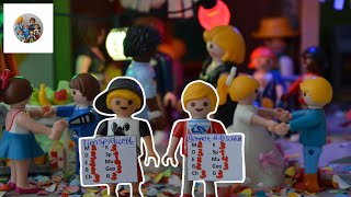 Letzter Schultag vor den Ferien Zeugnisse amp Schulparty 🎉 Playmobil Film deutsch [upl. by Enom]