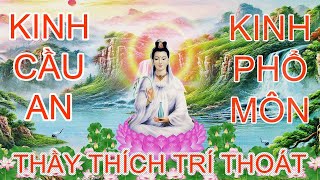 KINH CẦU AN  Thầy Thích Trí Thoát Tụng  Kinh Phổ Môn [upl. by Larsen]