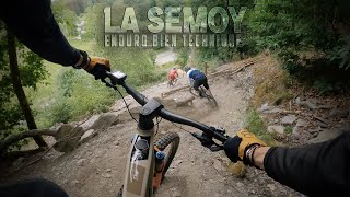 LA SEMOY ENDURO  BIEN TECHNIQUE CE SPOT  VTTAE EMTB [upl. by Durarte420]