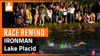 2023 Athletic Brewing IRONMAN Lake Placid Race Rewind [upl. by Olyhs]