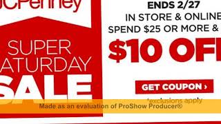 How to get Jcpenney Coupons In Store Today [upl. by Rollie]