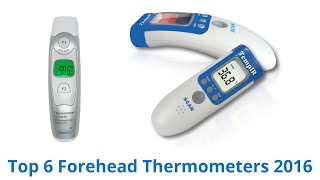 6 Best Forehead Thermometers 2016 [upl. by Ferino381]