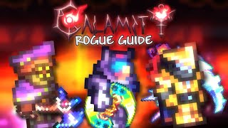 COMPLETE Calamity Rogue Class Setups Progression Guide Version 204003 [upl. by Biggs]