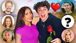 FAMOUS YOUTUBERS Control My Valentines Date FOR 24 HOURS 💋 [upl. by Phox392]