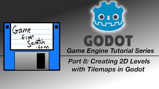 Godot Tutorial  Creating 2D levels using Tilemaps [upl. by Siulegroj68]