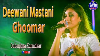 Deewani Mastani X Ghoomar  Live Cover By Debanjana Karmakar [upl. by Saimon]