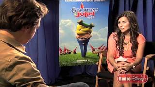 Emily Blunt amp James McAvoy  quotGnomeo amp Julietquot Interview on Radio Disney  Part 1 [upl. by Namso]