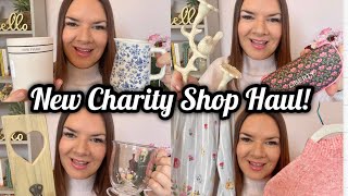 Charity Shop Haul  Thrift Haul  Thrifted Home Decor  Kate McCabe [upl. by Akinom]