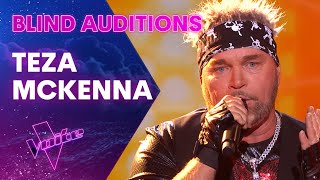 Teza McKenna Performs Billy Idols Rebel Yell  The Blind Auditions  The Voice Australia [upl. by Minardi]