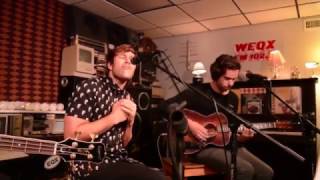 The Palms quotPush Offquot Live Acoustic at WEQX [upl. by Tsepmet]