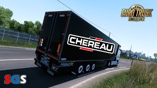 ETS2 143 Chereau v10 Trailer Mod [upl. by Montagu]