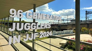 96 GENERATION JUGGLERS IN JJF 2024 [upl. by Annaesor370]