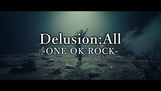 【Lyrics】 ONE OK ROCK  DelusionAll 和訳、カタカナ付き [upl. by Gavin372]