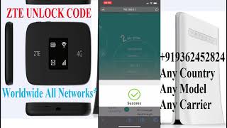 How to Unlock FNB ZTE MF920V WiFi Router  For 16 Digit Unlock Code Contact 919362452824 [upl. by Gulick954]