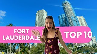 Top 10 Things to Do in the Fort Lauderdale Area including Hollywood Pompano Lauderdale By the Sea [upl. by Billat]