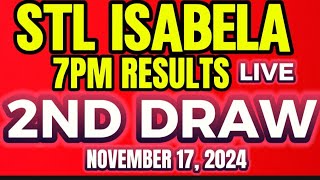 STL ISABELA 7PM DRAW RESULT NOVEMBER 172024 [upl. by Irena]