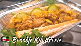 🇸🇷 Surinaamse broodje kip kerrie receptSurinamese Chicken Curry recipe [upl. by Napoleon]