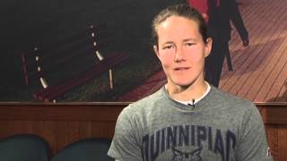 A discussion with Quinnipiac womens rugby coach Rebecca Carlson [upl. by Ainoloppa]