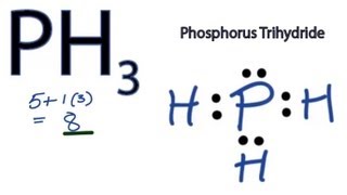 PH3 Lewis Structure  How to Draw the Lewis Structure for PH3 [upl. by Lede]