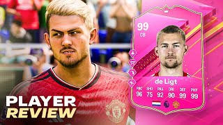 WHAT HAVE EA DONE 🤔 99 FUTTIES DE LIGT PLAYER REVIEW l FC 24 Ultimate Team [upl. by Yerak]