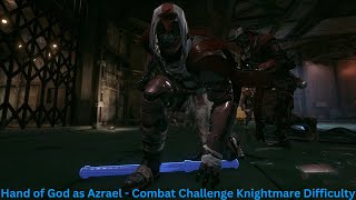 Azrael shows no mercy against the Militia  Batman Arkham Knight Flawless Combat [upl. by Keelby585]