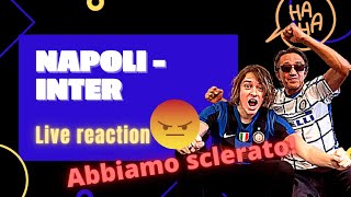 NAPOLIINTER LIVE REACTION SCLERO [upl. by Tobin828]