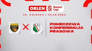 Konferencja prasowa Trefl Sopot  Legia Warszawa [upl. by Ynatsed]