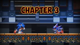 Neo Metal Sonic VS Executor  SonicEXE Blood Scream Chapter 3 [upl. by Idnaj]