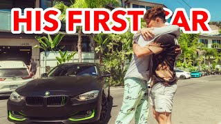 SURPRISING MY VIDEOGRAPHER WITH HIS FIRST CAR [upl. by Shargel]